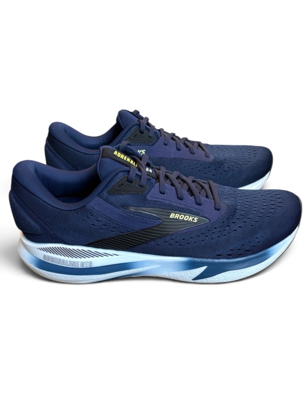Brooks Adrenaline GTS 24 Running Shoes Men’s 14 Peacoat/Black/Sharp Green